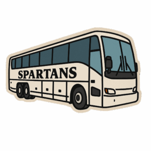 Spartans Bus Sticker